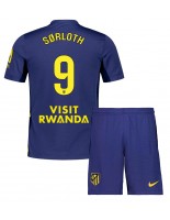 Atletico Madrid Alexander Sorloth #9 Vieraspaita Lasten 2025-26 Lyhythihainen (+ shortsit)